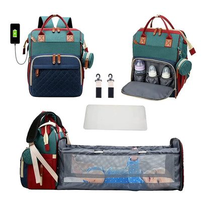 3 In 1 Diaper Bag Backpack